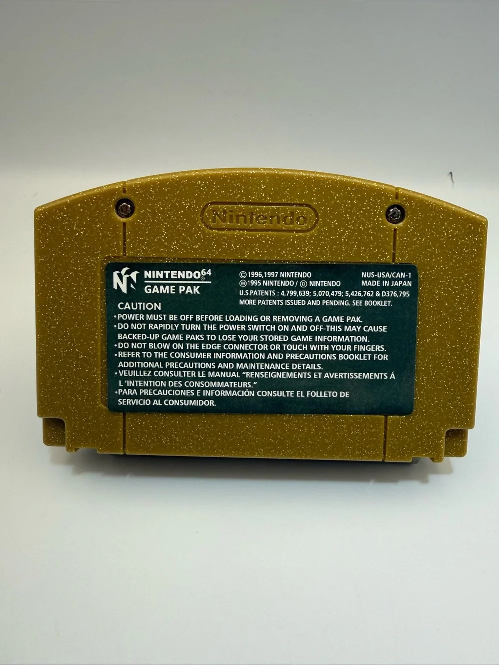 The Legend of Zelda: Majora's Mask N64 Cartridge
